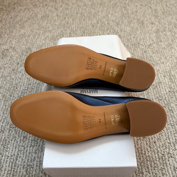 Maryam Nassir Zadeh – Metallic Alder Roberta Block Heel- Size 37.5 - Picture 6 of 6